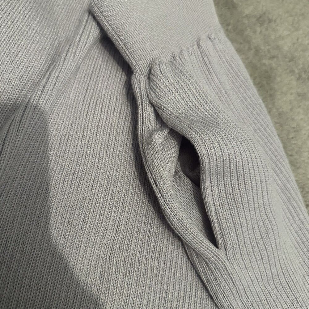 Hesperios $520 Archimedes Skirt S Long Pencil Baby Alpaca Silk Peru Ribbed Chic - Picture 5 of 11